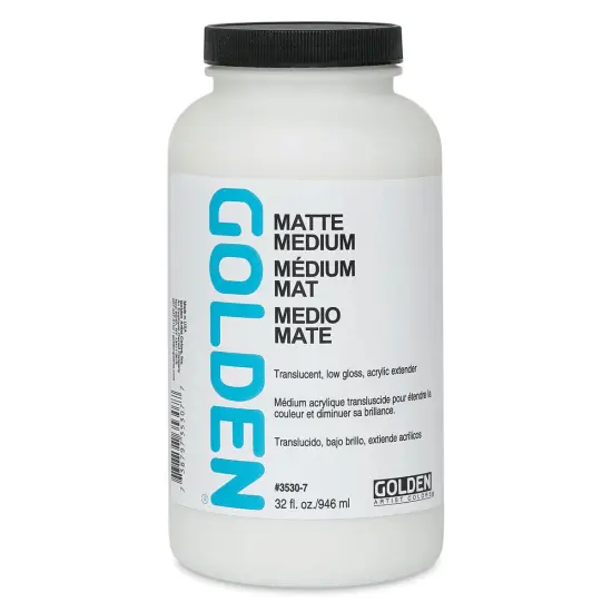 Golden Acrylic Medium - 32 oz jar {1}
