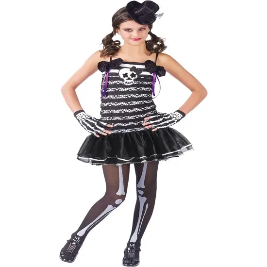 Funkie Frankie Girl's Costume Teen 0-9 {1}