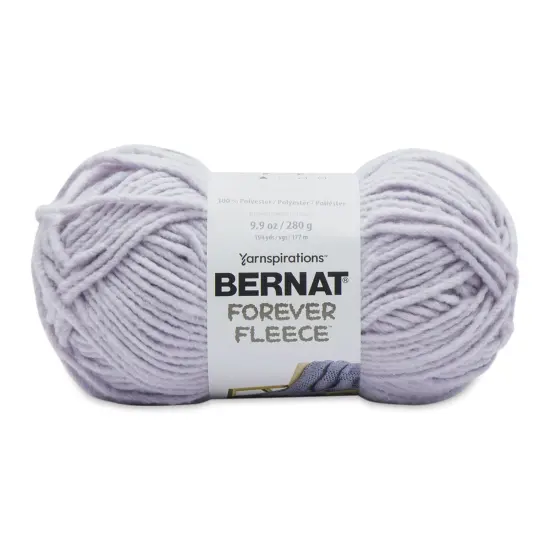 Bernat Forever Fleece Yarn - Lavender, 194 yards {1}