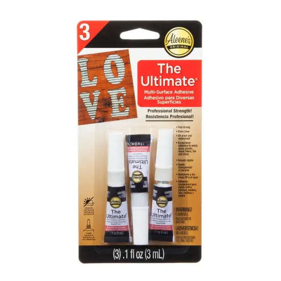 Aleene's The Ultimate Multi-Surface Adhesive .1 fl. oz. 3 Pack {1}