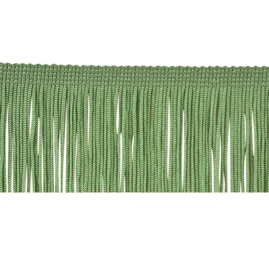 Belagio Chainette Fringe, 2" Wide, 10- Yard Bolt, Celadon Green {1}