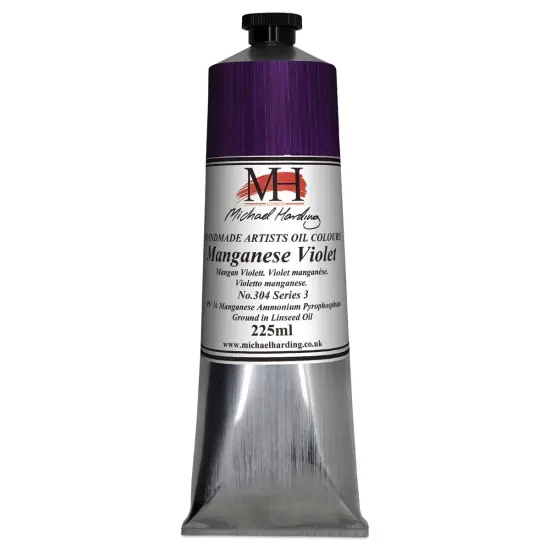Michael Harding Artists Oil Color - Manganese Violet, 225 ml tube {1}