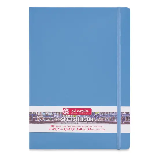 Talens Art Creations Sketchbook - Lake Blue, 11.7" x 8.3" {1}