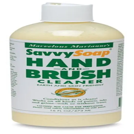 Marvelous Marianne's SavvySoap Hand and Brush Cleaner - 16 oz {1}