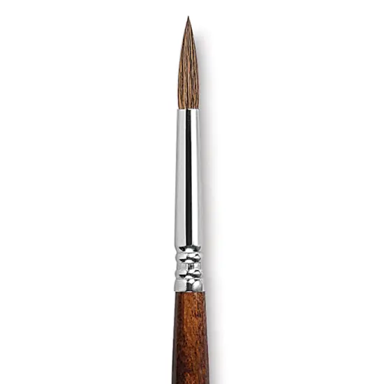 Escoda Versatil Brush - Pointed Round, Size 8, Short Handle {1}