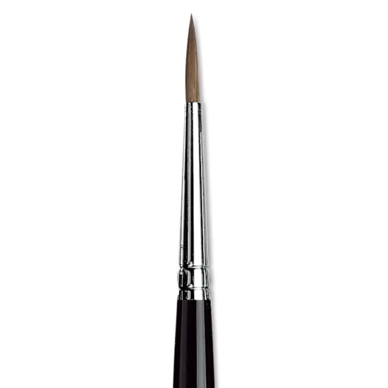 Da Vinci Maestro Kolinsky Sable Brush - Round, Short Handle, Size 4 {1}