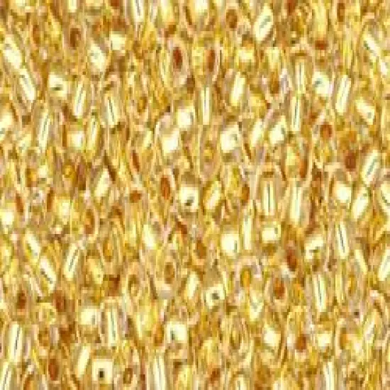Toho 11/0 Round Japanese Seed Bead, TR11-701, 24K Gold Lined Crystal {1}