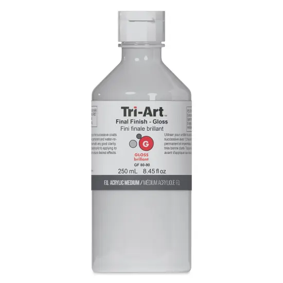 Tri-Art Acrylic Final Finish - Gloss, 250 ml, Bottle {1}