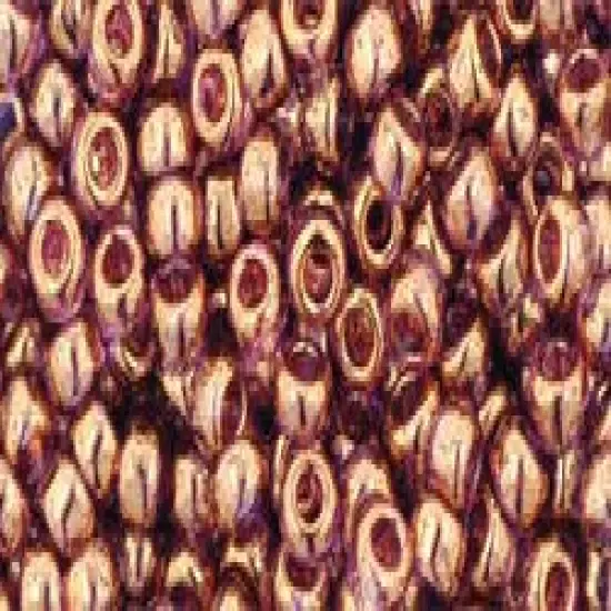 Toho 8/0 Round Japanese Seed Bead, TR8-203, Gold Luster Light Amethyst {1}