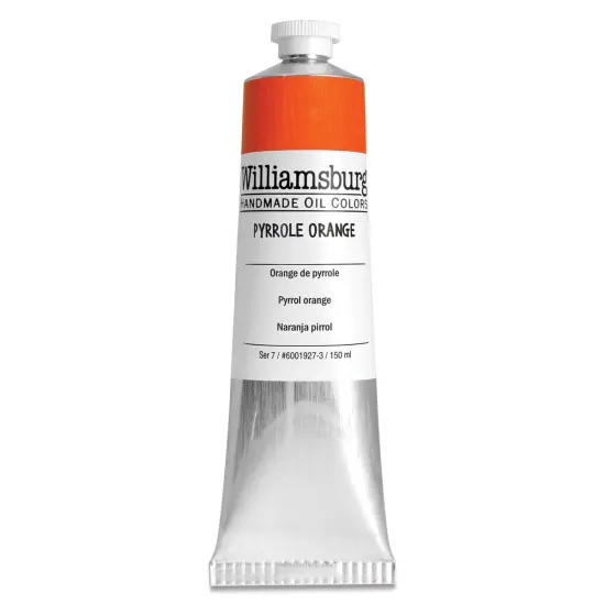 Williamsburg Oil - Pyrrole Orange, 150 ml tube {1}