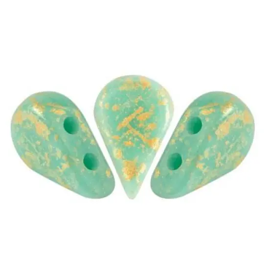 Amos&reg; Par Puca&reg;, AMS-6313-94401, Opaque Green Turquoise Splash {1}