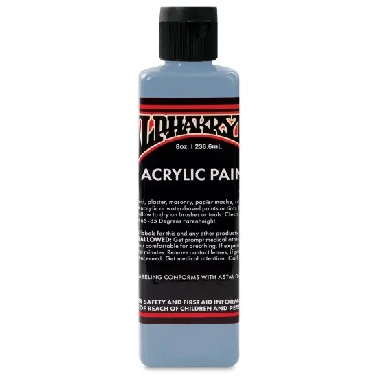 Alpha6 Alphakrylic Acrylic Paint - French Blue, 8 oz {1}