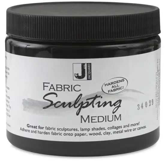 Jacquard Fabric Sculpting Medium - 16 oz jar {1}