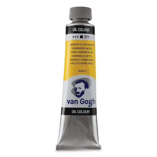Van Gogh Oil Paint - Cadmium Yellow Medium, 40 ml tube {1}