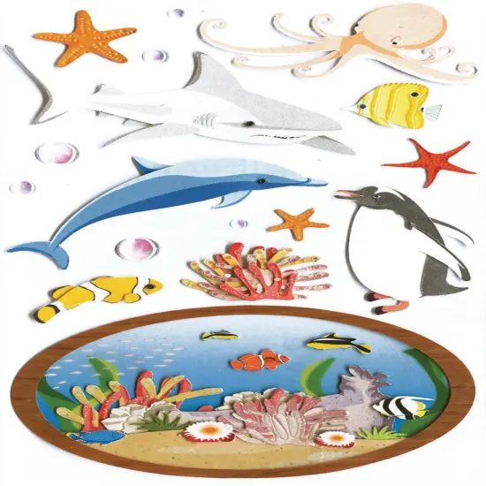 Jolee's Boutique Aquarium #2 Dimensional Stickers {1}