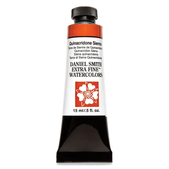 Daniel Smith Extra Fine Watercolor - Quinacridone Sienna, 15 ml Tube {1}