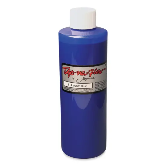 Jacquard Dye-Na-Flow Fabric Color - Azure Blue, 8 oz bottle {1}