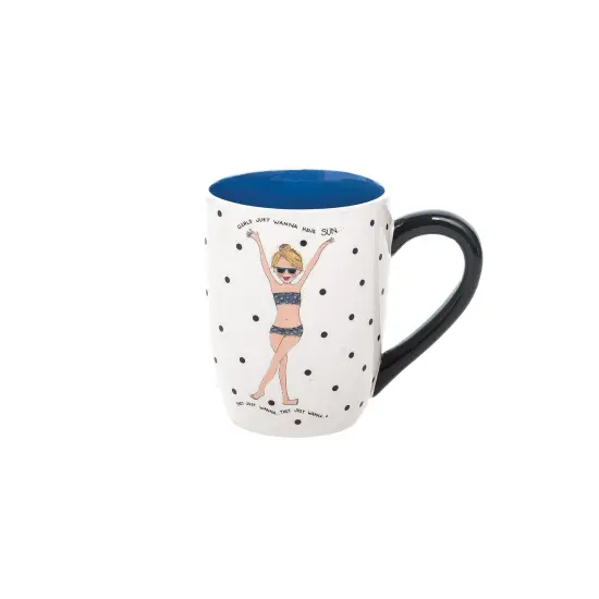 MJ Ladies Just Want To Have Fun Mug 16 oz {1}