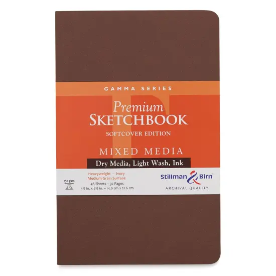 Stillman & Birn Gamma Series Softcover Sketchbook - 8-1/2" x 5-1/2" {1}