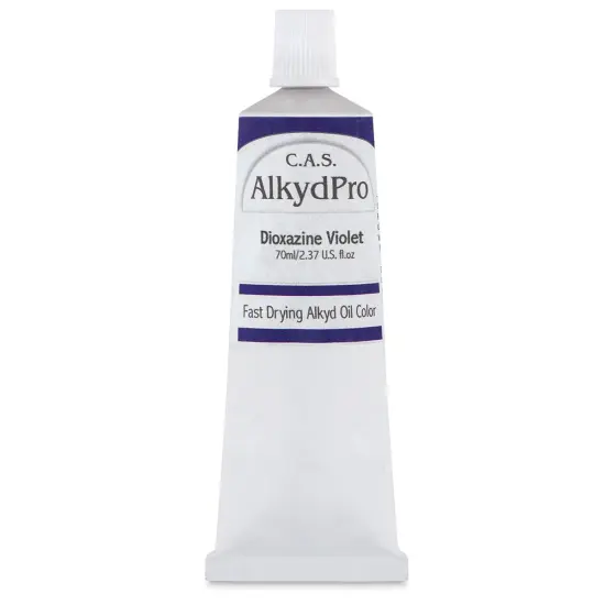 CAS AlkydPro Fast-Drying Alkyd Oil Color - Dioxazine Violet, 70 ml tube {1}