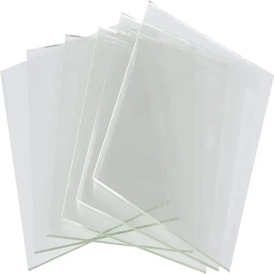 Clear System 96 - Clear COE 96 Clear Fusing Glass Squares - 6 Pack (2mm Thick) {2}