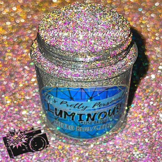Micro Blue / Green (Fine Cut)- Luminous Reflective Glitter Collection {1}