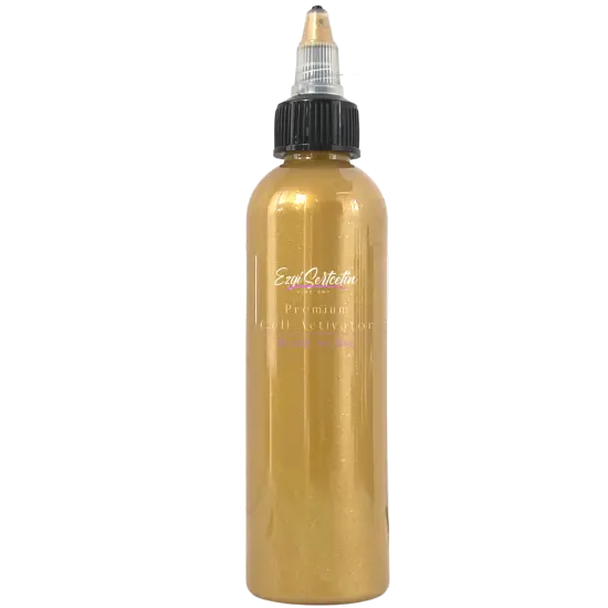 Premium Cell Activator | Ready to Pour | Create Perfect and Unique Cells in your Painting Works | 4oz by Volume | by Ezgi Sertcetin Metallic parmigiana {1}