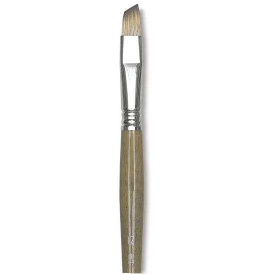 Escoda Tadami Synthetic Mongoose Brush - Angular, Short Handle, Size 12 {2}