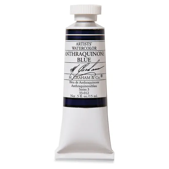 M. Graham Artists' Watercolor - Anthraquinone Blue, 15 ml tube {2}