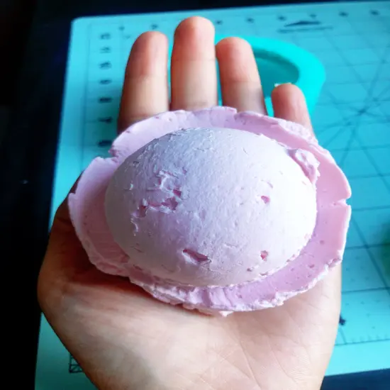 1pc Realistic Ice Cream Scoop Silicone Mold. For Wax | Embed | Soap | Resin Castings {2}