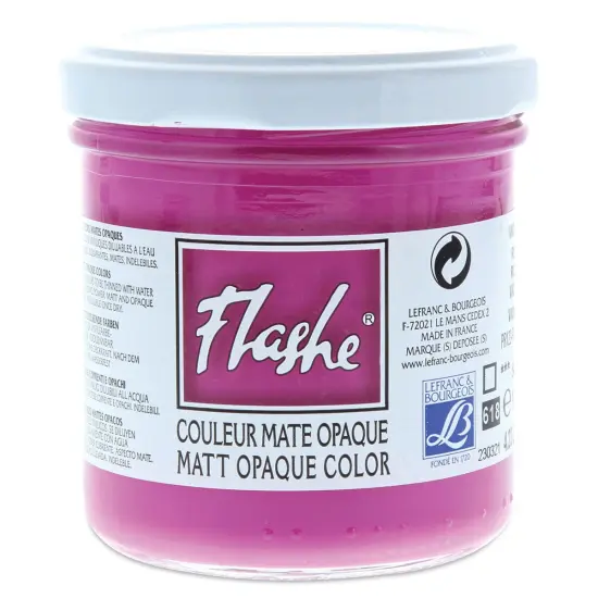 Lefranc & Bourgeois Flashe Vinyl Paint - Red Violet, 125 ml jar {1}