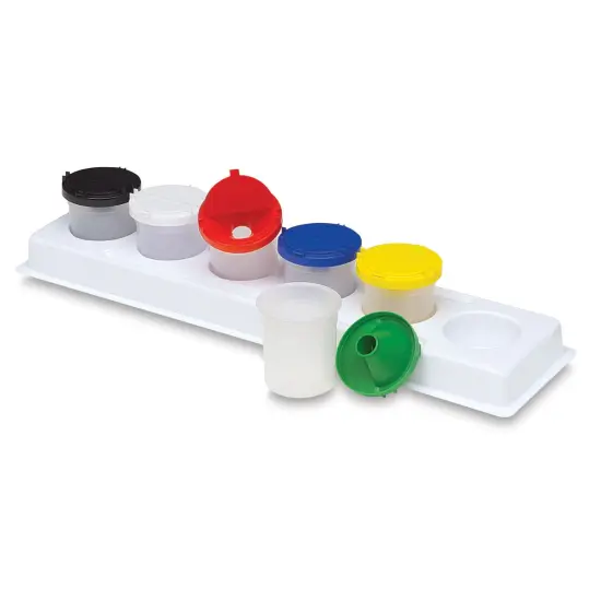 Richeson Neatness Jar - Tray with Set, Set of 6 {1}