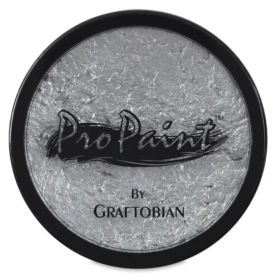 Graftobian Pro Paint Face and Body Paint - Silver Sterling, 30 ml {2}