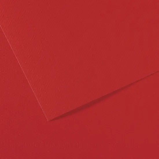 Canson Mi-Teintes Drawing Papers - 8-1/2" x 11", Bright Red, 25 Sheets {1}
