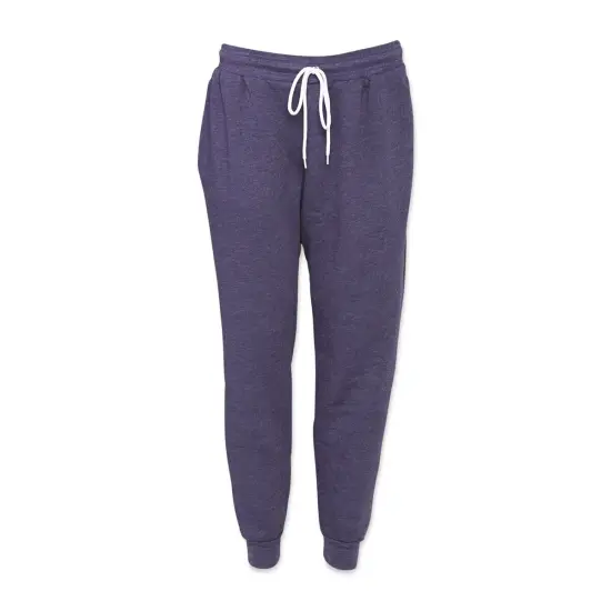 Bella Canvas Unisex Jogger Sweatpants - Navy Heather, X-Large {1}
