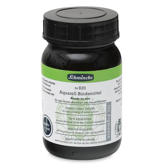 Schmincke Ready-to-Use Watercolor Binder - 200 ml bottle {2}