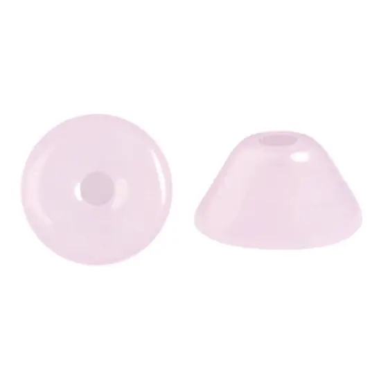 Konos Par Puca&reg; Czech glass bead, Frost Sweet Pink, 10 grams {1}