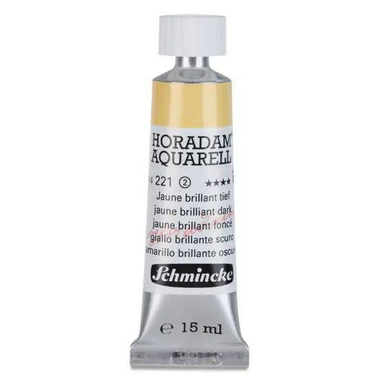 Schmincke Horadam Aquarell Watercolor - Jaune Brilliant Dark, 15 ml tube {1}