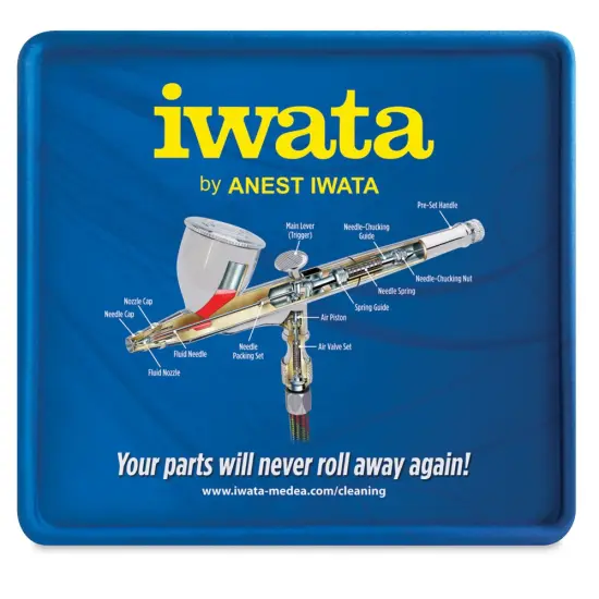 Iwata Airbrush Cleaning Mat {2}