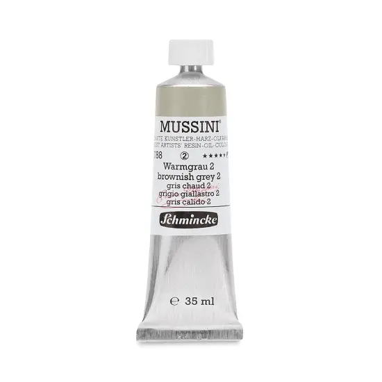 Schmincke Mussini Oil Color - Brownish Gray 2, 35 ml tube {1}