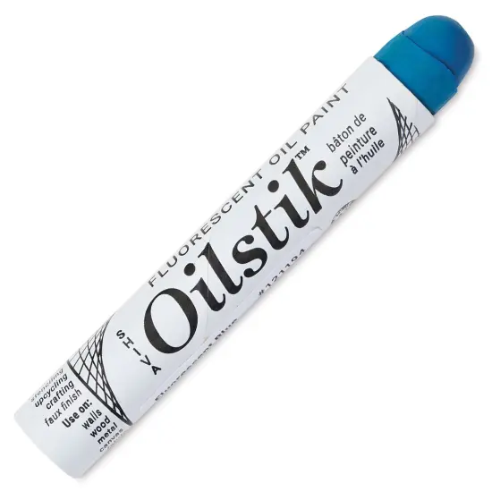 Shiva Oilstik Oil Paint - Fluorescent Blue, 37 ml {1}
