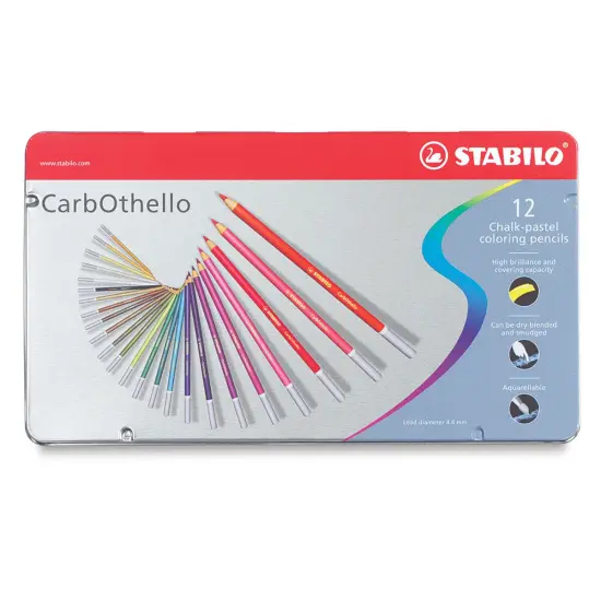 Stabilo CarbOthello Pastel Pencils - Set of 12 {1}