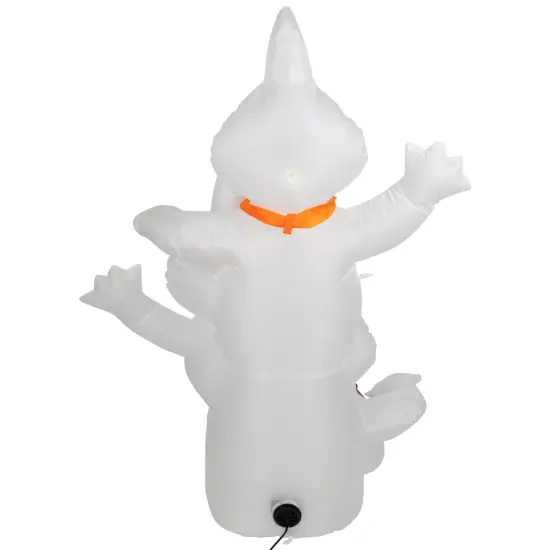 Northlight LED Lighted Ghost Trio Inflatable Outdoor Halloween Decoration - 3.5'- Warm White Lights {7}