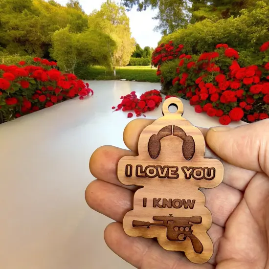 CEDAR I Love you I Know Ornament {2}