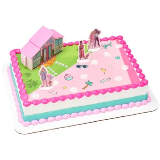 Barbie Dreamhouse Adventures Cake Decorating Kit {4}