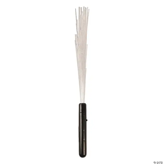 15" Plastic Light Up Rainbow-Colors Fiber Optic Wands - 12 Pc. {2}