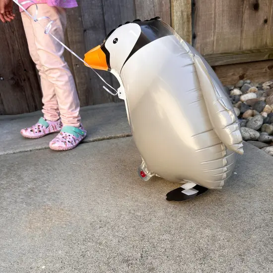 Wrapables Walking Animal Pet Balloon (Set of 3) Penguin {5}