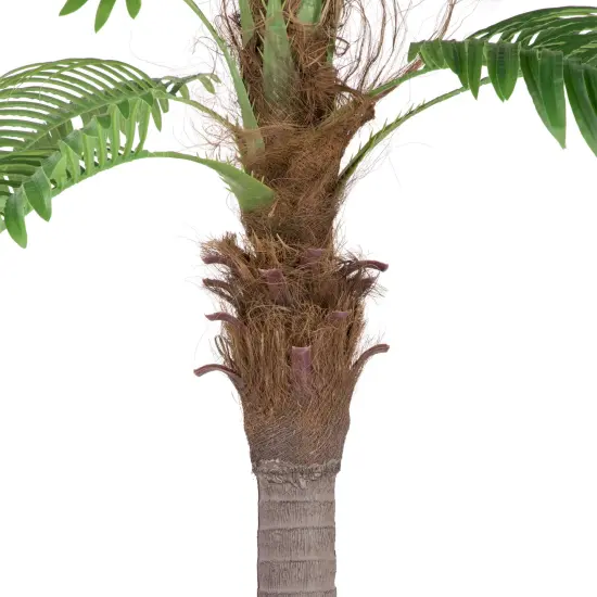 Northlight 8' Artificial Potted Phoenix Palm Tree Green {7}