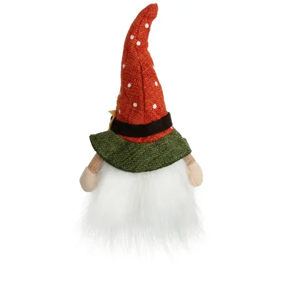 Northlight Sitting Sunflower Autumn Harvest Gnome Figurine - 11" Orange {6}