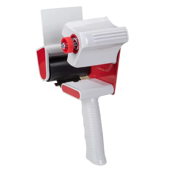 Northlight 10" Red and Gray One Handed 3 Inch Packing Tape Gun {4}